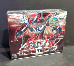 YuGiOh RAGING TEMPEST Booster Box 1st Edition Factory Sealed New English - Image 1