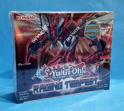 YuGiOh RAGING TEMPEST Booster Box 1st Edition Factory Sealed - Image 1