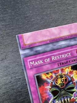 YuGiOh! Mask of Restrict RP02-EN031 - Error Misprint Miscut Mint Pack Fresh - Image 2