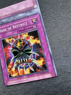 YuGiOh! Mask of Restrict RP02-EN031 - Error Misprint Miscut Mint Pack Fresh - Image 4