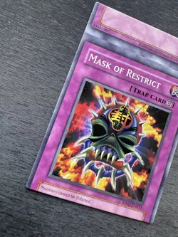 YuGiOh! Mask of Restrict RP02-EN031 - Error Misprint Miscut Mint Pack Fresh - Image 5