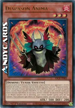 DIAPASON ANIMA (Soul Resonator) • Ultra R • SDCK IT001 • 1Ed • Yugioh ANDYCARDS - Image 1
