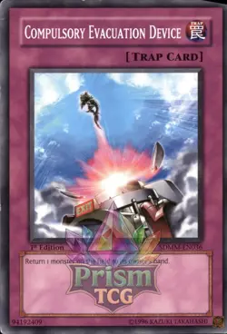 1st Ed Compulsory Evacuation Device SDMM-EN036 Yugioh - Image 1