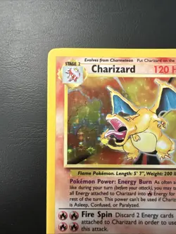 1999 Base Set Charizard 4/102 - Holo Pokemon Card Vintage WOTC NM Z - Image 2