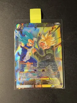Dragon Ball Card Game / SSB Vegeta & SS Trunks, Father-Son Bonds / English / NM - Image 1