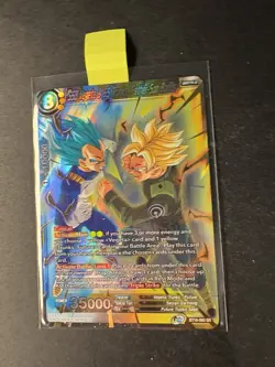 Dragon Ball Card Game / SSB Vegeta & SS Trunks, Father-Son Bonds / English / NM - Image 2