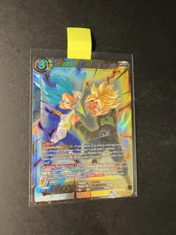 Dragon Ball Card Game / SSB Vegeta & SS Trunks, Father-Son Bonds / English / NM - Image 3