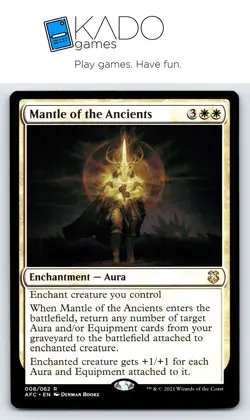 Commander: Adventures in the Forgotten Realms #8 Mantle of the Ancients - Image 1