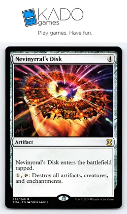 Eternal Masters #228 Nevinyrral's Disk - Image 1