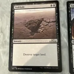 Magic: The Gathering 30th Anniversary Edition Lot Sinkhole Lord Of The Pit! NM - Image 2