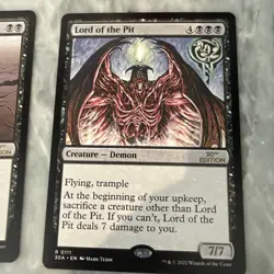 Magic: The Gathering 30th Anniversary Edition Lot Sinkhole Lord Of The Pit! NM - Image 3