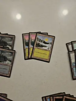 MTG Ice Age Basic Land 9 Blue, 3 Green, 10 Black, 11 Red, 11 White - Image 3