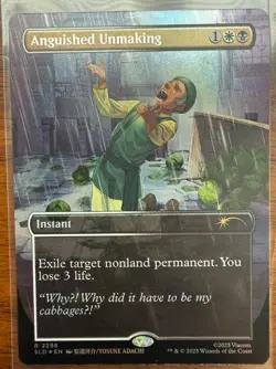 FOIL - MTG Avatar: The Last Airbender Anguished Unmaking (2298) Cabbages - Image 1