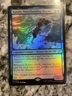 Katara, Waterbending Master (Foil) (NM) Avatar - Magic the Gathering - Image 1
