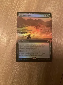 ?? MTG:- TLE - #208 Tectonic Split Extended Art Foil -SHIPS INSTANTLY - Image 1
