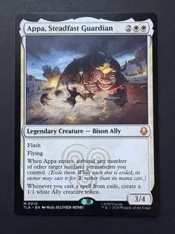 Appa Steadfast Guardian - Avatar the Last Airbender - MTG - NM - Image 1