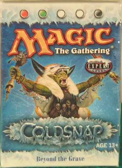 MTG COLDSNAP BEYOND THE GRAVE PRE-CONSTRUCTED THEME DECK FREE SHIPPING - Image 1