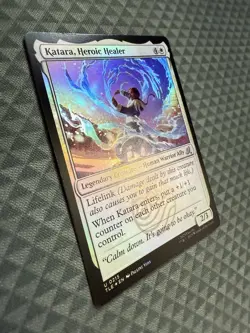 MTG Katara, Heroic Healer #0215 Foil U Avatar: The Last Airbender: E-L (TLE) - Image 2