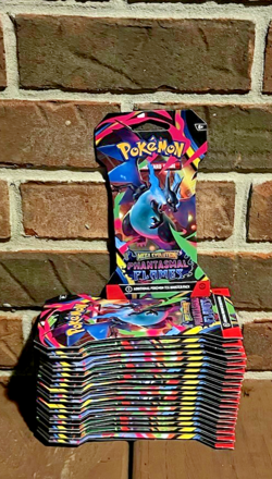 BRAND NEW-Pokemon TCG x20 Phantasmal Flames Sleeved Booster Packs-SEALED - Image 1