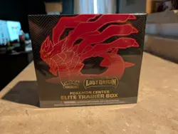 Lost Origin pokemon Center Etb Sealed Elite trainer box 820650851353 - Image 1
