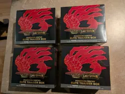 Lost Origin pokemon Center Etb Sealed Elite trainer box 820650851353 - Image 3