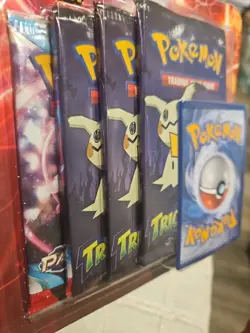 Pokemon TCG Lightning Set Booster Packs Trick Or Trade + Bonus Card 4 Packs NEW 97712544540 - Image 4