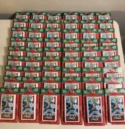 Pokemon: Walmart MJ Holding Mystery Packs - Lot of 54 - Chase Packs Seeded 1:10 - Image 1