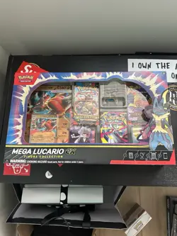 Pokemon TCG Mega Lucario ex Premium Figure Collection Box - Image 3