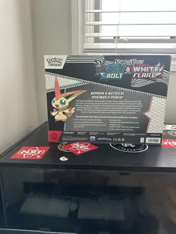 Pokemon TCG Black Bolt & White Flare sealed Victini Illustration Collection Box - Image 2