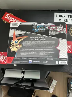 Pokemon TCG Black Bolt & White Flare sealed Victini Illustration Collection Box - Image 4