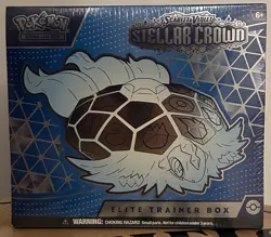 Pokemon TCG Scarlet & Violet Stellar Crown Elite Trainer Box ETB - New & Sealed - Image 1