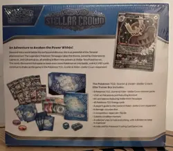 Pokemon TCG Scarlet & Violet Stellar Crown Elite Trainer Box ETB - New & Sealed - Image 2