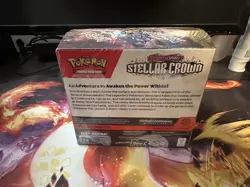 Pokemon TCG Stellar Crown Booster Box (Factory Sealed) 36 Packs - Image 4