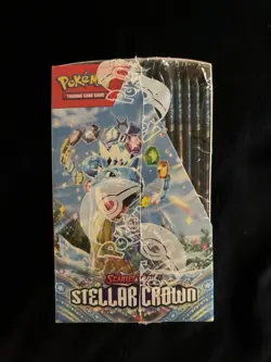 Pokemon TCG Stellar Crown Booster Box Factory Sealed - Image 4