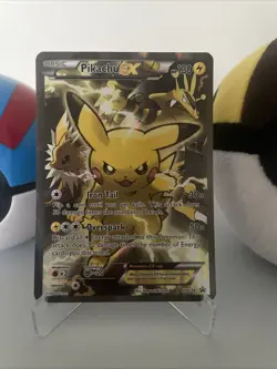 Pokemon Pikachu TCG EX XY XY124 Promo Card Light Play Condition - Image 3