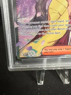 Pokemon TCG Erika's Invitation PSA 10 Scarlet & Violet-151 196/165 Holo - Image 3