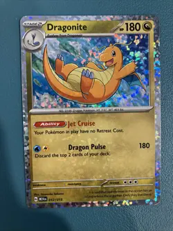 McDonald's Exclusive Dragonite HOLO Promo Card 012/015 Pokemon TCG - Image 1