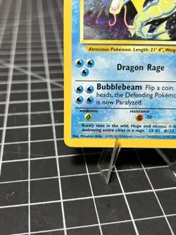 Gyarados 6/102 Base Set Unlimited Holo Rare Pokemon TCG Card Vintage WOTC - Image 5