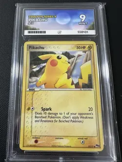 Pokemon TCG Pikachu Pop Series Promos 4 13 Regular Common Ace 9 Not PSA - Image 1
