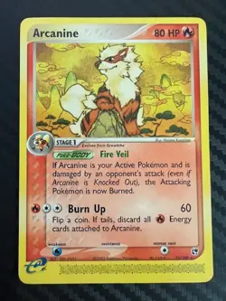 Pokemon TCG Arcanine 15/100 Ex Sandstorm Vintage Rare LP - Image 1