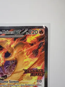 Pokemon Destined Rivals Team Rocket’s Moltres ex #229/182 (Stamped Promo) NM - Image 4