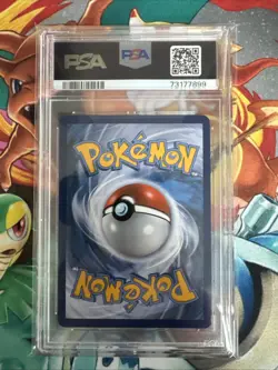 2016 POKEMON XY GENERATIONS RADIANT COLL #RC28 FULL ART/FLAREON EX PSA 8 - Image 2