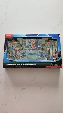 Pokemon TCG Greninja EX and Kingdra EX Special Collection (NEW & SEALED) - Image 1