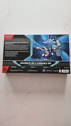 Pokemon TCG Greninja EX and Kingdra EX Special Collection (NEW & SEALED) - Image 2