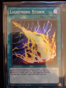 Lightning Storm MP22-EN253 2022 Tin of the Pharaoh's Gods 1st Edition Yugioh - Image 3