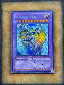 Yugioh Rainbow Neos PTDN-EN044 Secret Rare 1st Ed NM - Image 1