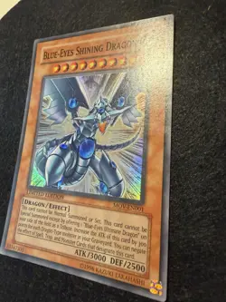 Yu-Gi-Oh! TCG Blue-Eyes Shining Dragon Limited Edition Super Rare MOV-EN001 LP - Image 3