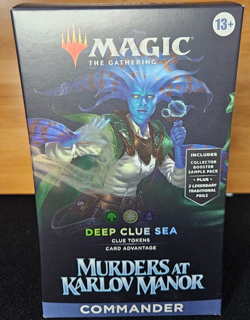 Magic The Gathering Murders at Karlov Manor - Deep Clue Sea Commander Deck - New - Image 1