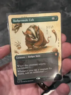 Badgermole Cub Borderless 0326 Avatar TLA MTG Mythic Unplayed Regular - Image 1