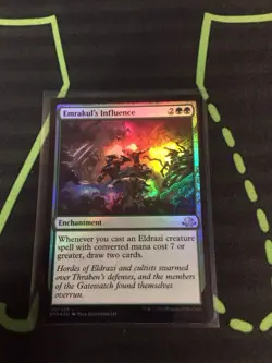 MTG Magic The Gathering Emrakul’s Influence Foil EMN Green Enchantment Commander - Image 1